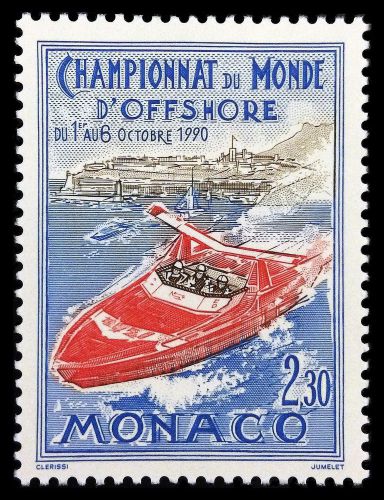 Offshore race boat powerboat poster 1990 cigarette apache donzi formula fountain