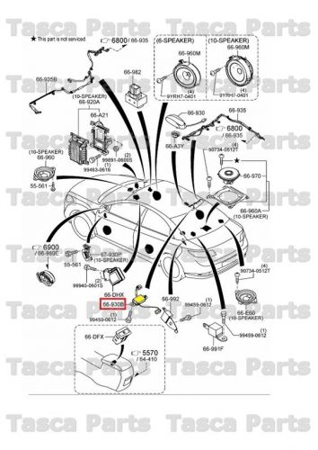Brand new oem audio systems antenna amplifier 2009-2013 mazda 6 #gs3l-66-9n0a