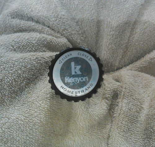 Kenyon homestrand alcohol marine stove control knob with stem and clip