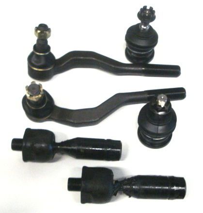 Toyota tacoma 2001-2003 tie rod end outer &amp; inner kit plus upper ball joints
