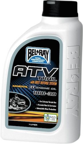 Bel-ray 1 liter atv trail mineral 4t engine oil 10w-30 99040-b1lw