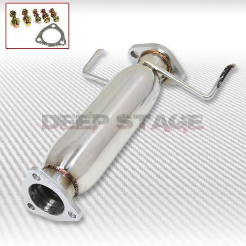 Racing high flow cat down/test pipe exhaust converter 94-97 honda accord i4 4cyl