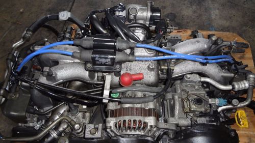 00-03 subaru legacy forester sohc replacement engine 4 ej25 jdm ej20 ej201 ej203