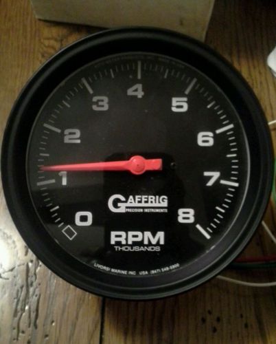 Tachometer gauge gaffrig / livorsi marine  gl8000  4 5/8 inch /   5 inch face