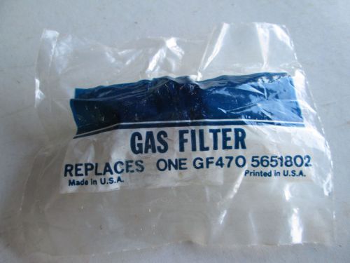 Gas filter gf 470 some gm cars 1976-82