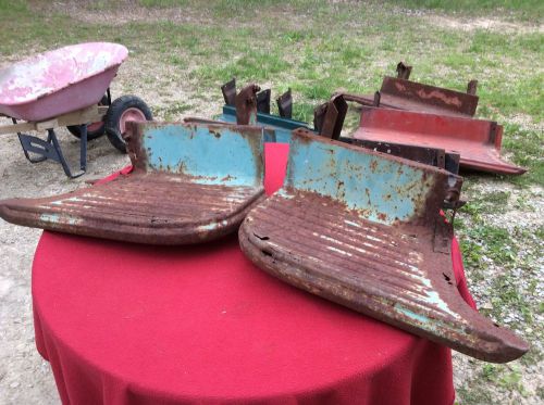 2 vintage chevrolet gmc truck bed side step 1955 -1966 shortbed original used