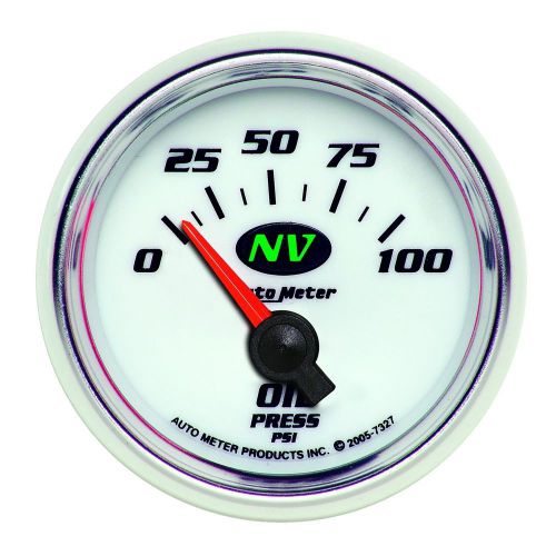 Buy Auto Meter 7327 NV; Electric Oil Pressure Gauge in United States