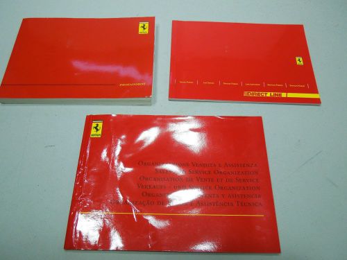 2006 oem original 612 scaglietti spanish owners manual supplements