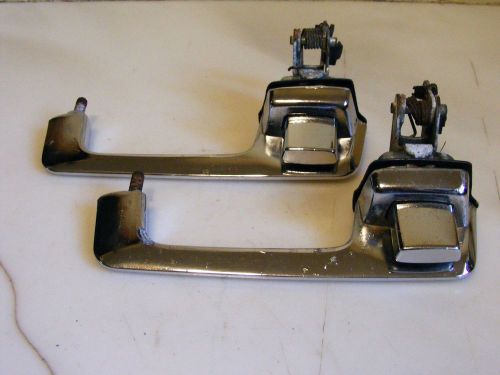 Vintage pair of 1967-1976 mopar car exterior door handles gtx, dart, charger