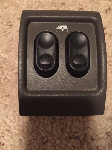 2001-2005 chrysler pt cruiser rear console window switches brown