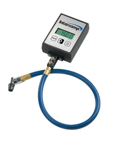 Intercomp digital 150psi air pressure gauge 20&#034; hose backlit imca longacre joes