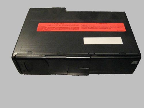 Genuine bmw e36 e39 e53 m3 325 540i x5 6 cd disc cd changer oem + magazine