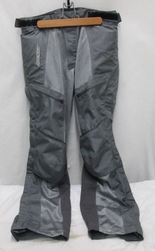 Joe rocket mesh gray mens motorcycle riding pants - medium