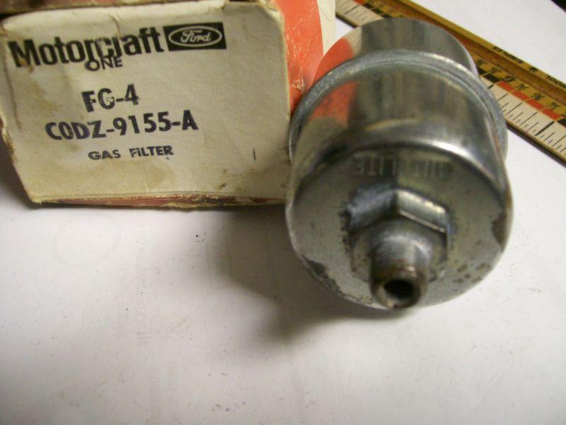 1960 ford galaxie fuel filter fairlane codz-9155-a  autolite logo