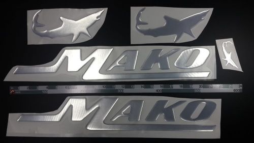 Mako boat emblem stickers 22.5&#034; - 57.42 cm