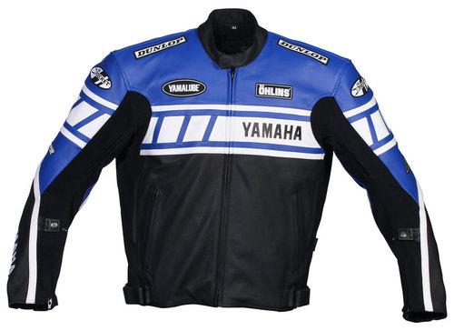 New joe rocket yamaha  champion superbike leather jacket,blue/black,50