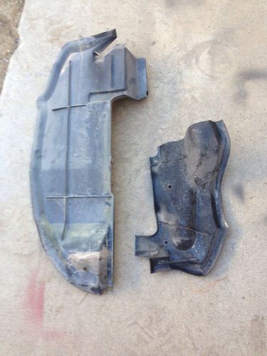 1971 1972 1973 mustang grande mach i boss inner fender splash guard shields lh