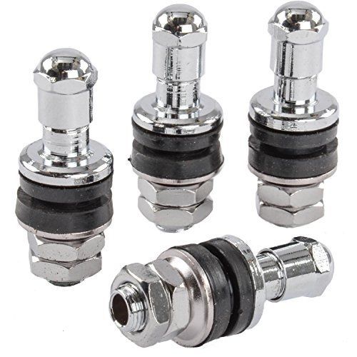 Buy Billet Specialties 999900 BoltIn Valve Stem, Chrome (Pack of 4) in USA, United States, for