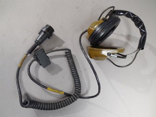 Vintage sonetronics h-227/u electrical headset - used