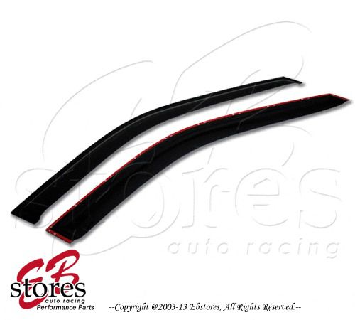 2.0mm thickness outside mount window visor rain guard mini paceman r61 13-16 2pc