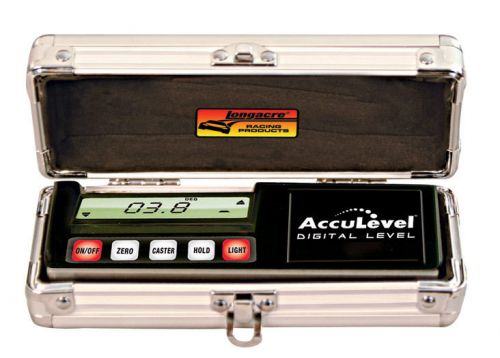 Longacre acculevel pro model digital level,78311,spoiler angle,scca-nascar