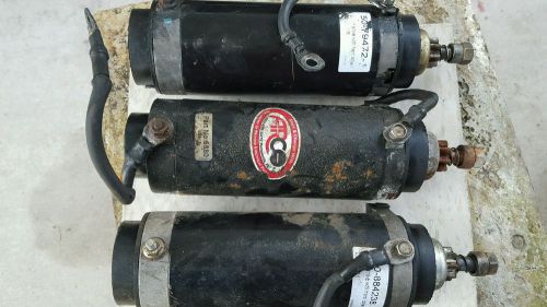 V6 mercury starters three units