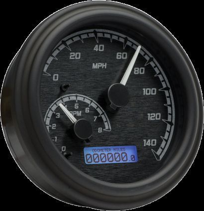 Dakota digital - mvx-2004-kg-k - mvx series fatbob analog/digital gauge system