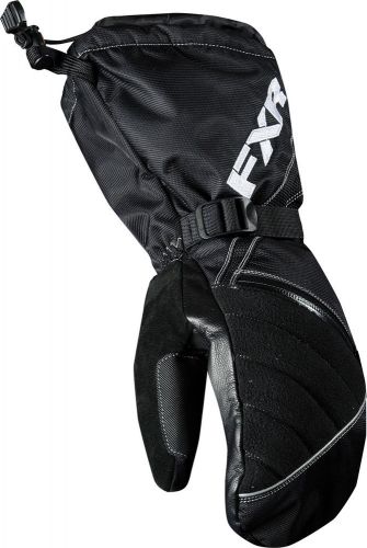 New fxr-snow convoy mitt adult waterproof gloves, black, xl