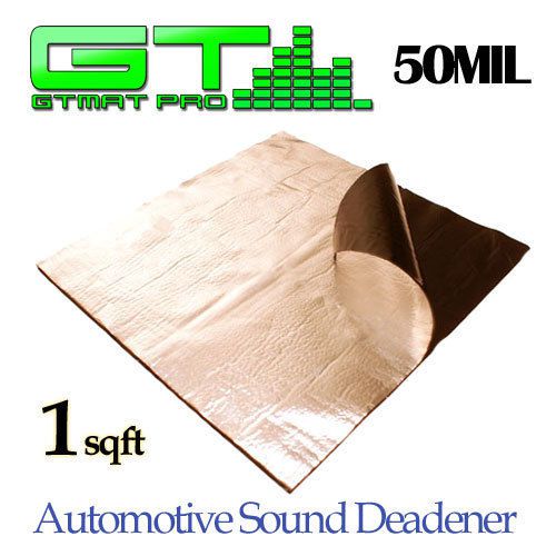 New 1 sq ft gtmat sound dampning automotive proofing insulation deadener
