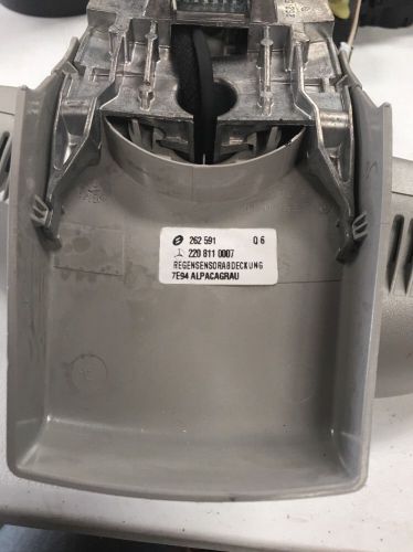 2004 mercedes w220 s500 overhead rear view mirror grey oem