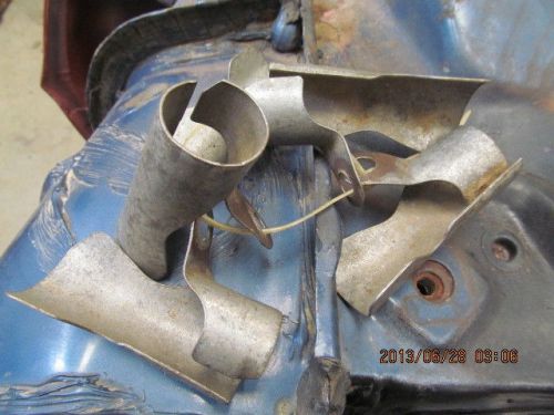 1965 corvette spark plug heat shields gm 396 / 427