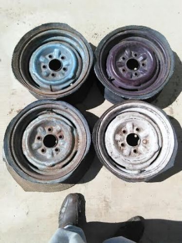 14x5 chevrolet chevy gm wheel 1965 1967 chevelle malubu camaro caprice pontiac b