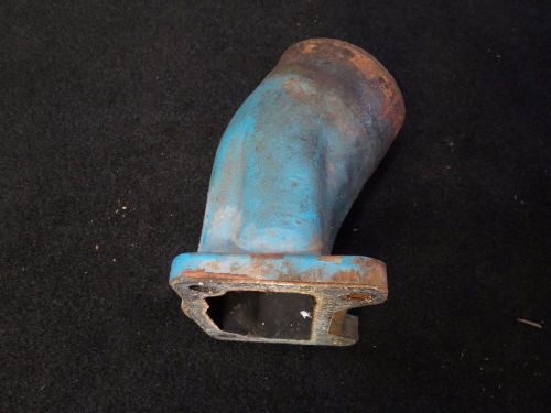 Omc stringer v8 port exhaust elbow 175/190hp 5.0/5.7l 302/351 oem 908715