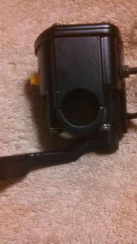 Atv  thumb throttle control switch housing assembly 2wd - 4wd