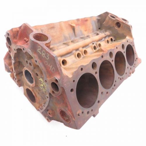 Corvette original 283 bare +.040 bore engine block 3756519x l-27-0 1961