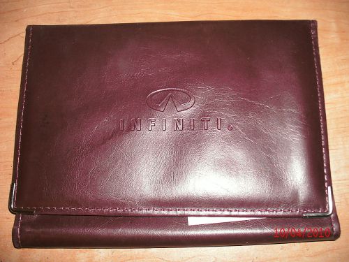 1999 2000 infiniti g35 qx56 m45 350z owners manual case