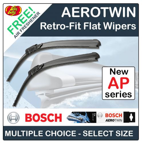 Bosch &#039;ap&#039; aerotwin retrofit flat front wiper blades - all sizes 13&#034; to 32&#034;