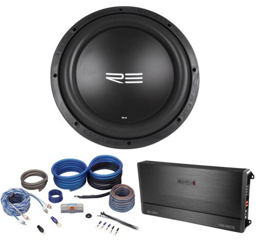 Re audio sxx12d4 v2 12" 1200w rms car subwoofer sxx v2 12d4+amplifier+amp kit