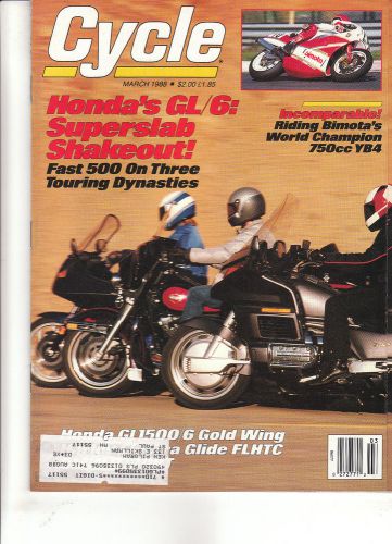 Bmw r100rt   honda gl1500 goldwing   harley davidson ultra glide flhtc  1988