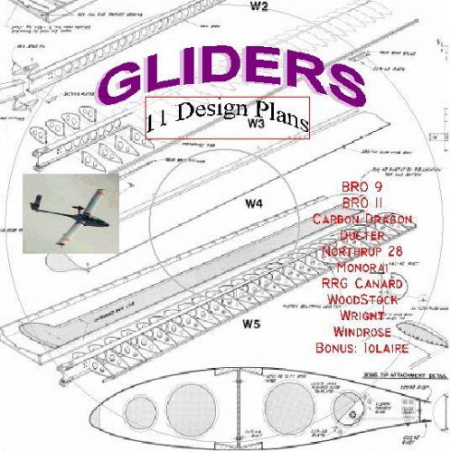 Glider plans 11 designs