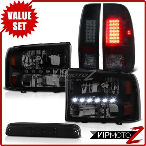 Buy 19992004 F350 XLT 3RD Brake Lamp Parking Lights Headlamps LED DRL Replacement in Walnut