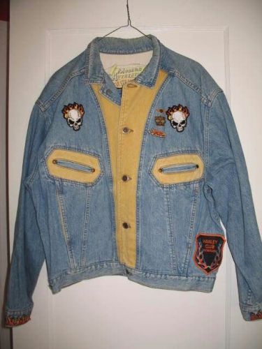 Buy Denim motorcycle jacket with H-D patches in Jacksonville, Florida ...