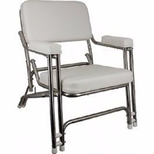 Springfield marine 1080021ss classic folding deck chair 24"ÌÑ30.5"x25" marine