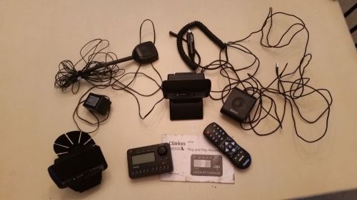 Clarion sirius satellite receiver for car &amp; home