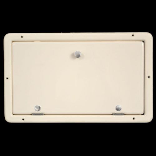 Buy RINKER SSI OFF WHITE PLASTIC BOAT TOILET PAPER STORAGE HATCH BOX