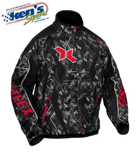 Castle x men's red switch-13 se ace winter snowmobile jacket 70-121_
