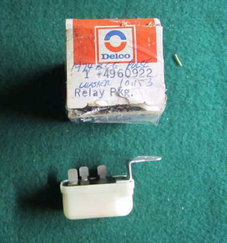 1974-1975-1976 buick, cadillac washer relay