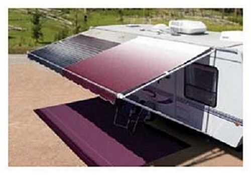 Rv trailer 14' awning replacement fabric burgundy fade carefree rv 80146a00