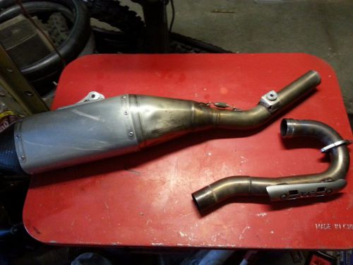 Yoshimura exhaust rs4 09 10 11 12 13 14 15 kx450 exhaust pipe kx 450f kx 450