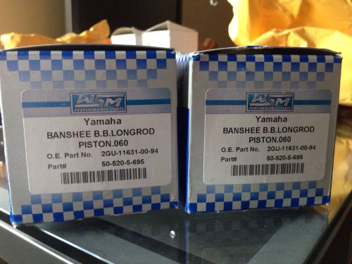 Yamaha banshee wsm 69.50 long rod pistons new!!
